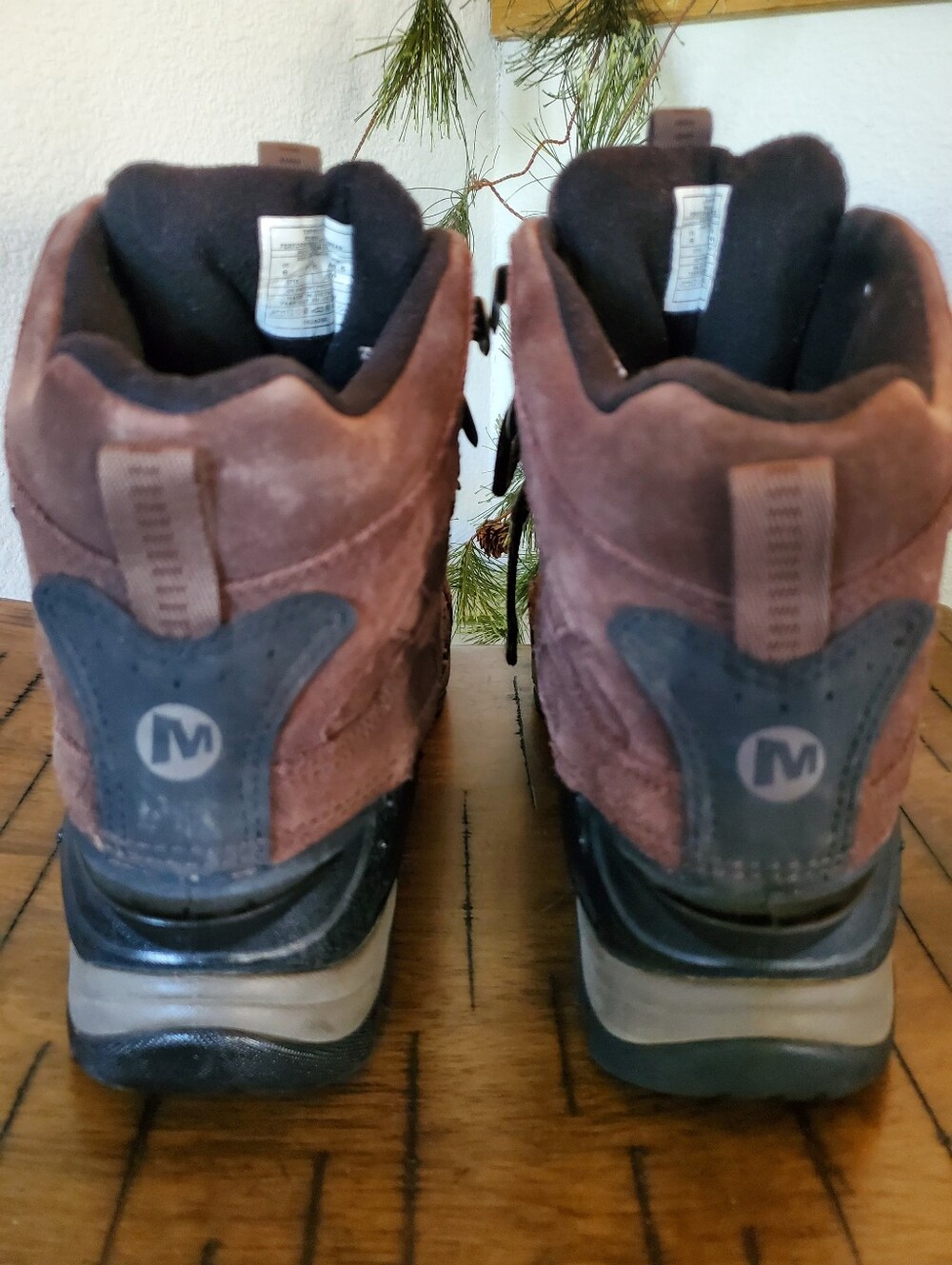Merrell Moab Polar Insulated Waterproof Hiking Snow Boots Expresso Unisex - Picture 5 of 11